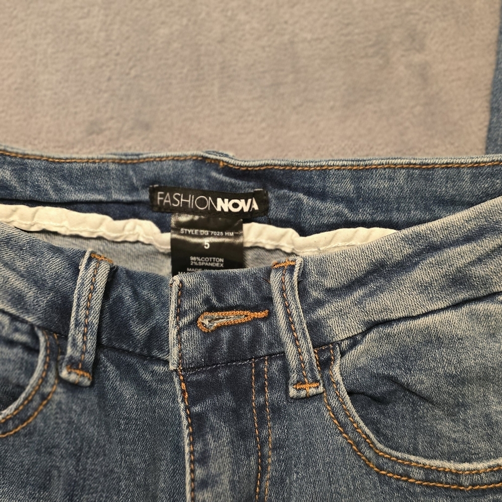 Fashion Nova Blue Denim Jeans